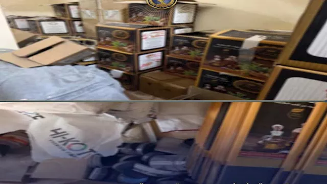 القبض على مدير شركة مستحضرات تجميل دون ترخيص بحوزت