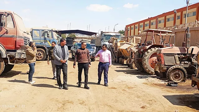 جولة نائب محافظ المنيا