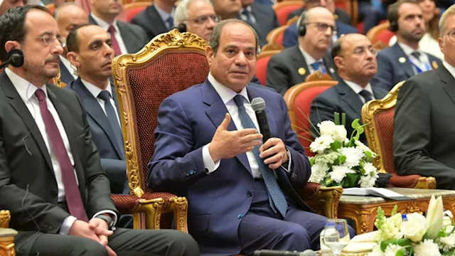 جانب من كلمة الرئيس السيسي خلال مؤتمر إيجبس 2026