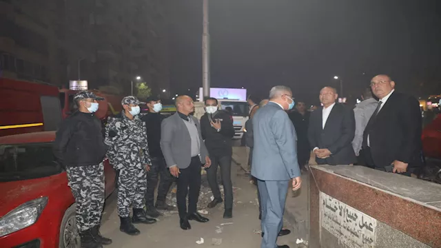 قرار عاجل من محافظ القاهرة بشأن حريق مصنع ملابس ال