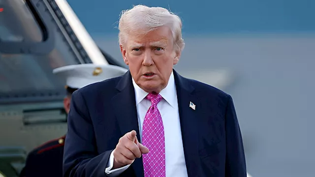 الرئيس الامريكي دونالد ترامب