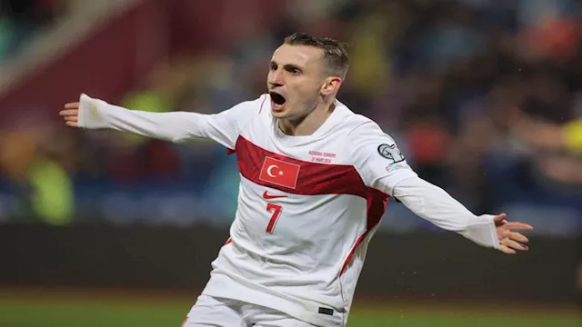 خلال مباراة تركيا وكوسوفو