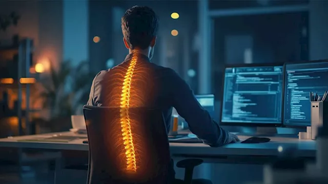 الجلوس لساعات طويلة على المكتب