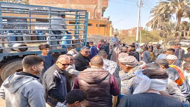 محافظ أسيوط مديرية التموين تكثف ضخ أسطوانات البوتا