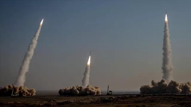 هجمات صاروخية إيرانية