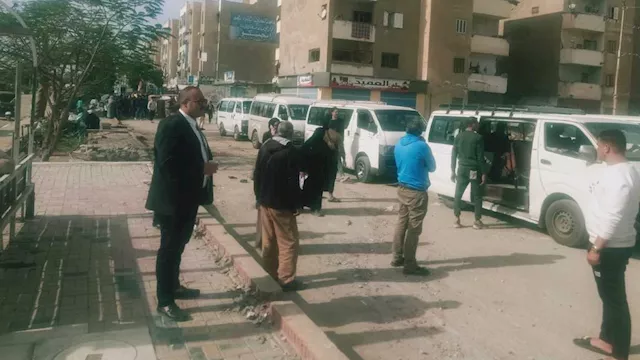 تشغيل الموقف العمومي بمدينة المستقبل بالإسماعيلية 