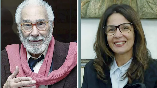 الدكتورة جيهان زكي والفنان عبدالرحمن أبو زهرة