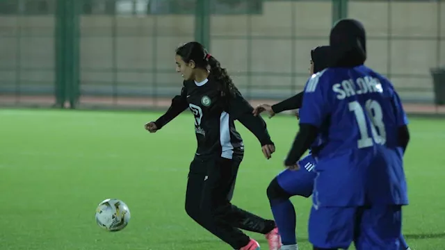 لاعبات الطيران من مباراة البنك الأهلي