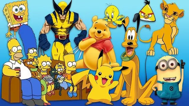 الشخصيات الكرتونية