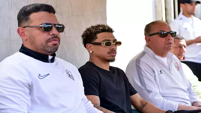 بيزيرا في مباراة شباب الزمالك