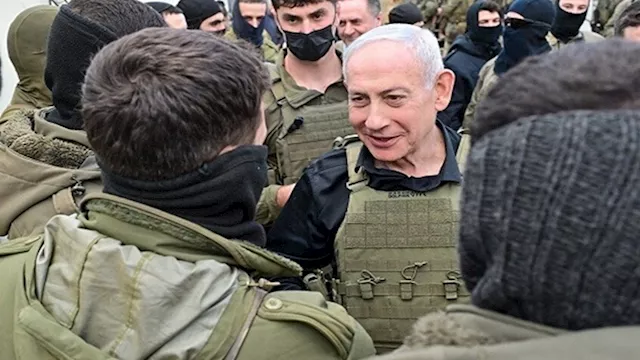 نتنياهو في جنوب لبنان