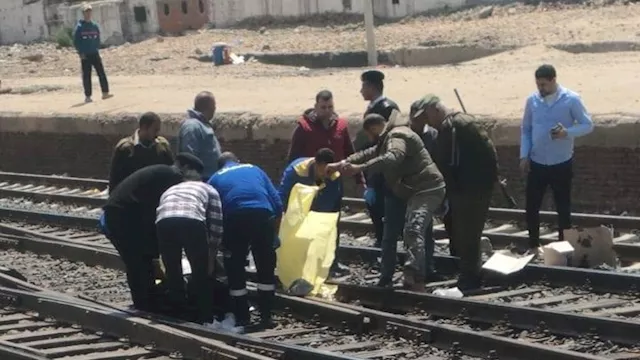 وصول الإسعاف لموقع الحادث