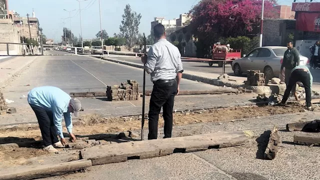 إغلاق مزلقان المحلج في أبو كبير 10 أيام