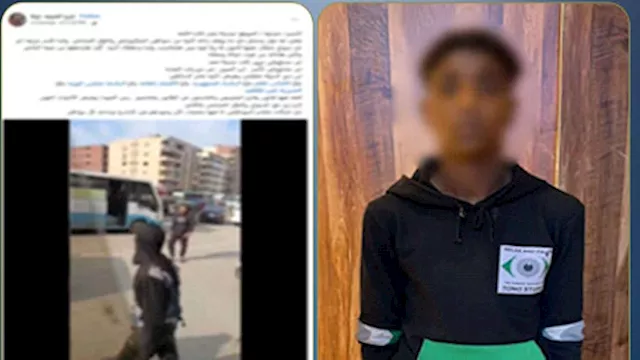 سايس يعتدي على سائق بسبب خلاف مالي 