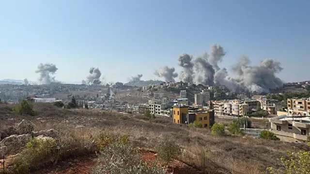 حصار مدينة بنت جبيل اللبنانية