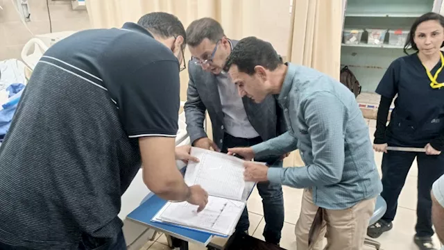 جانب من المرور المفاجئ على مستشفى سوهاج العام