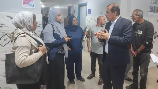 نائب وزير الصحة يفاجئ مستشفى 6 أكتوبر المركزي بزيا