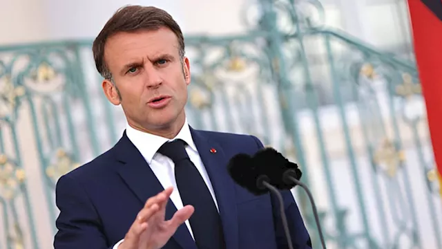الرئيس الفرنسي إيمانويل ماكرون