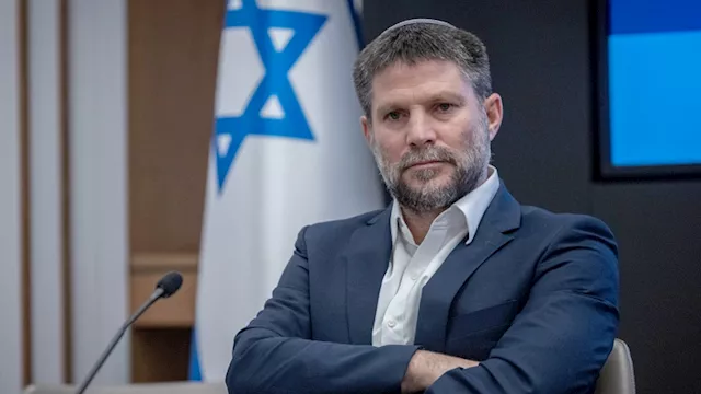 وزير المالية الإسرائيلي المتطرف بتسلئيل سموتريتش