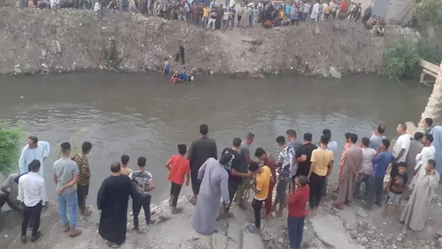 إنقاذ سيدة من الغرق بالفيوم