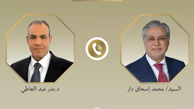وزير الخارجية يتلقى اتصالا هاتفيا من نظيره الباكست