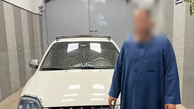 ضبط سائق تاكسي