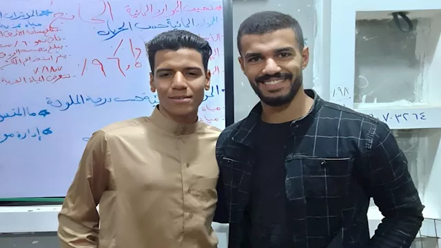 المدرس ينعي تلميذه