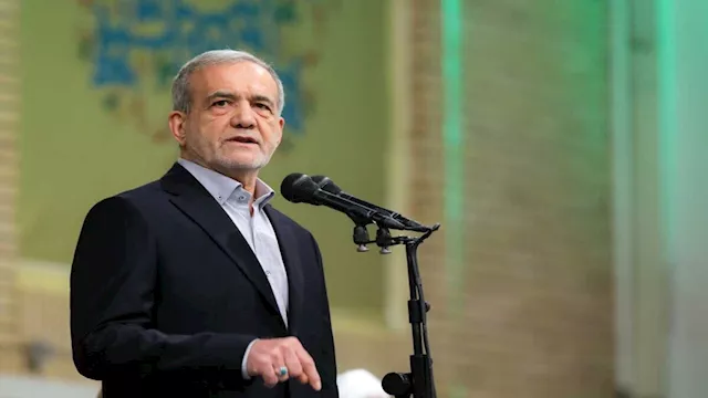 الرئيس الإيراني مسعود بزشكيان