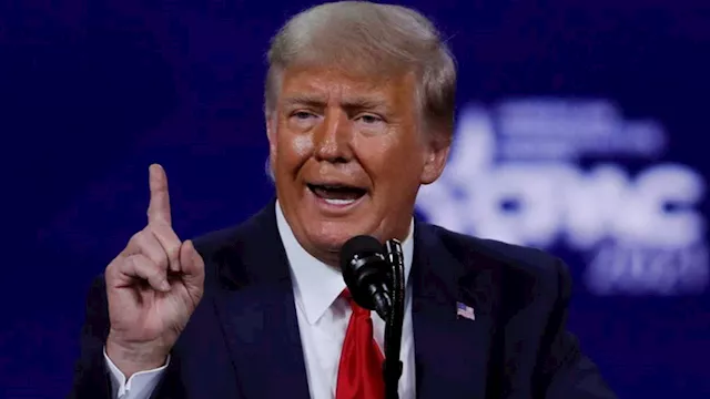  الرئيس الأمريكي دونالد ترامب