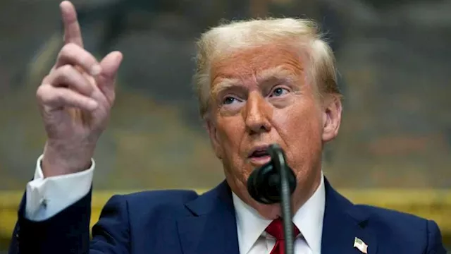 الرئيس الأمريكي دونالد ترامب