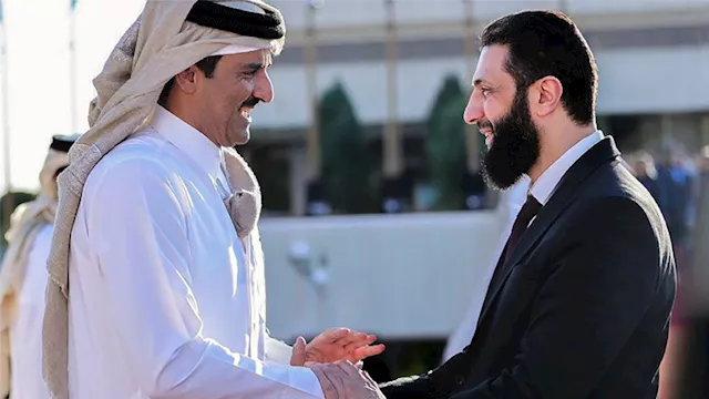 تميم بن حمد وأحمد الشرع