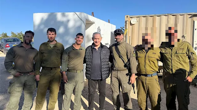 نتنياهو يحتفل بعيد الاستقلال مع الجنود