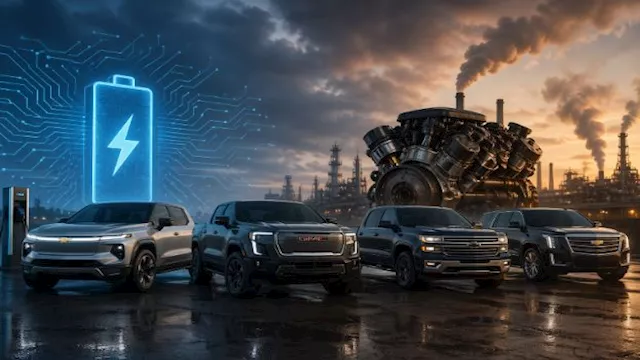 جنرال موتورز تجمد تطوير الشاحنات الكهربائية وتعود 