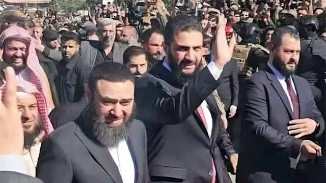 الشرع يستقبل القيادي السوري عصام بويضاني