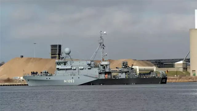 ألمانيا تعتزم إرسال كاسحة الألغام إلى البحر المتوس