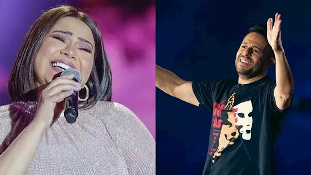 شيرين عبدالوهاب مع محمد حماقي