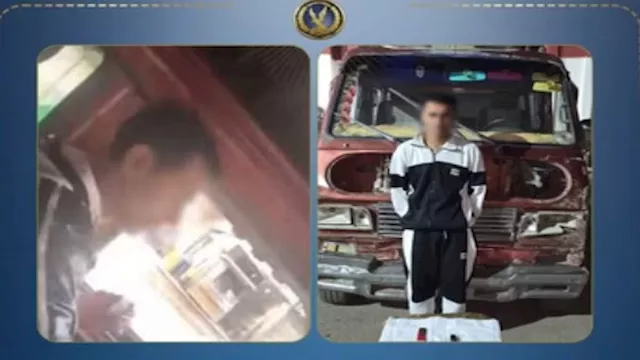 ضبط سائق أجرة يتعاطى المخدرات أثناء القيادة بالقلي