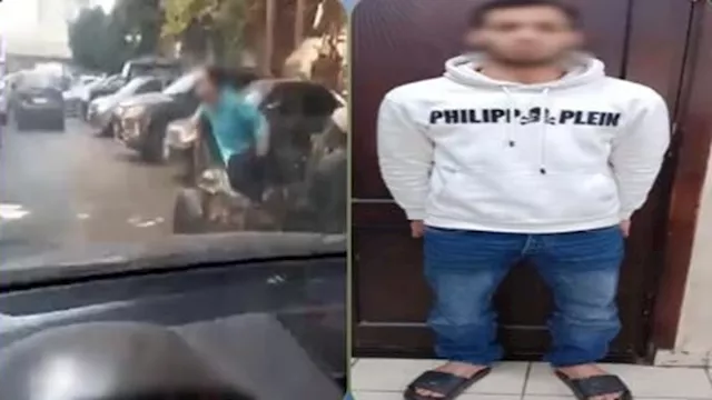 سقوط المتهم بتعطيل المرور والاعتداء على سائق في ال