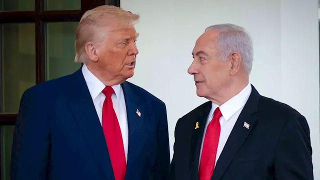 نتنياهو و ترامب 