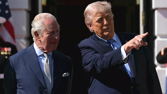 ترامب والملك  تشارلز