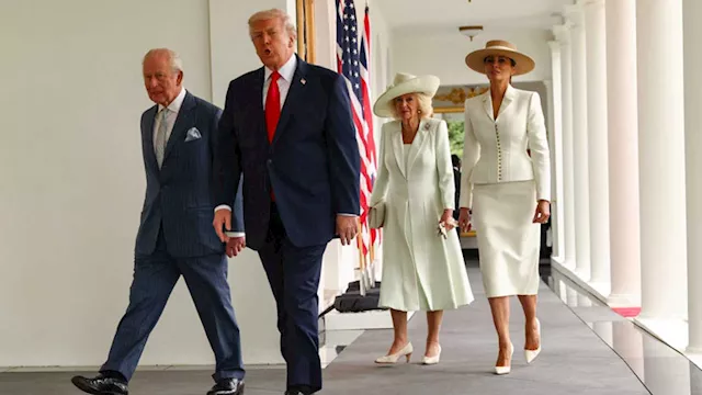 ترامب يستقبل ملك بريطانيا