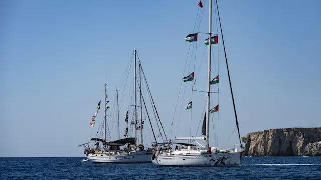 إسرائيل تعتقل 175 ناشطًا من أسطول الصمود قبالة كري