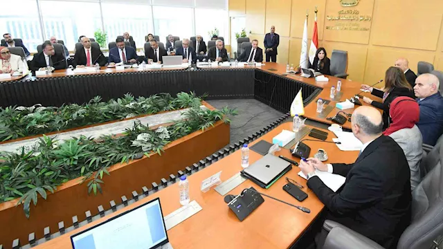 المهندسة راندة المنشاوي خلال الإجتماع