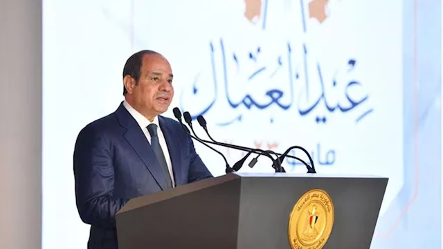 الرئيس السيسي يشارك في احتفال عيد العمال