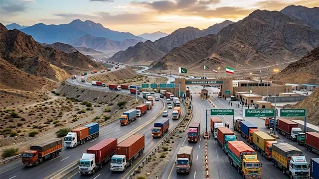 باكستان تفتح ستة ممرات برية لنقل البضائع إلى إيران