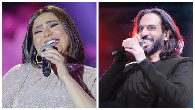 بهاء سلطان وشيرين عبدالوهاب