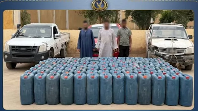 سقوط تشكيل عصابي للاتجار في الوقود بأسوان 