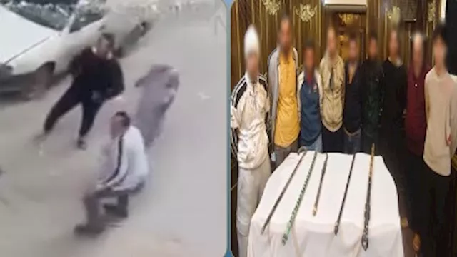 طرفا مشاجرة بالهرم