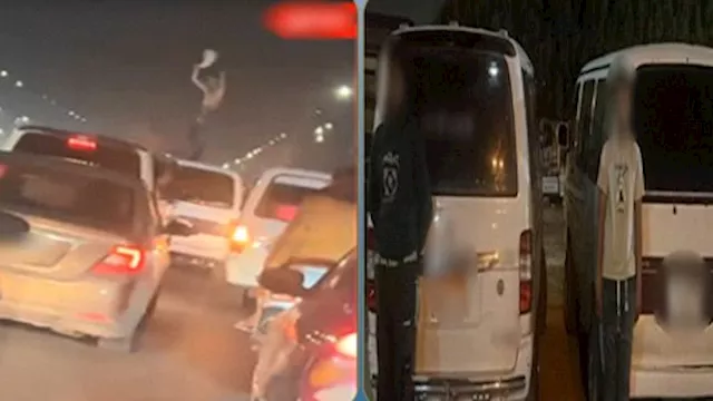 ضبط سائقين عرضا حياة المواطنين للخطر بالجيزة