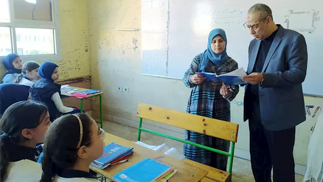 وكيل تعليم القليوبية يجري جولة مفاجئة لتعزيز الانض